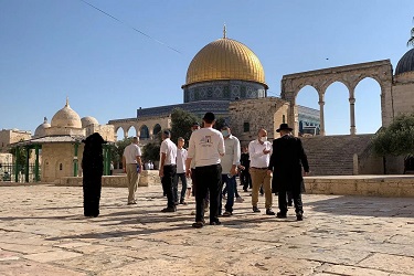 Organisasi Pemukim Ilegal Yahudi Israel Mulai Bangun Struktur Logam Menghadap Masjid Al-Aqsa